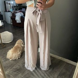 Light pink work pants!!